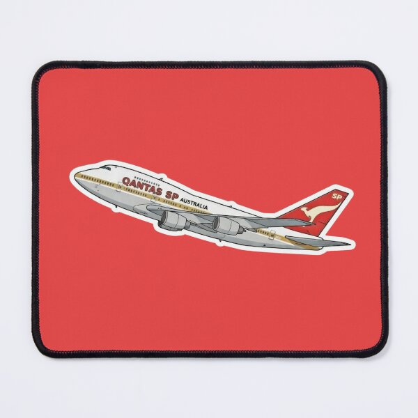 Item preview, QANTAS Boeing 747 SP Airliner designed and sold by Vintage Vista Stickers.