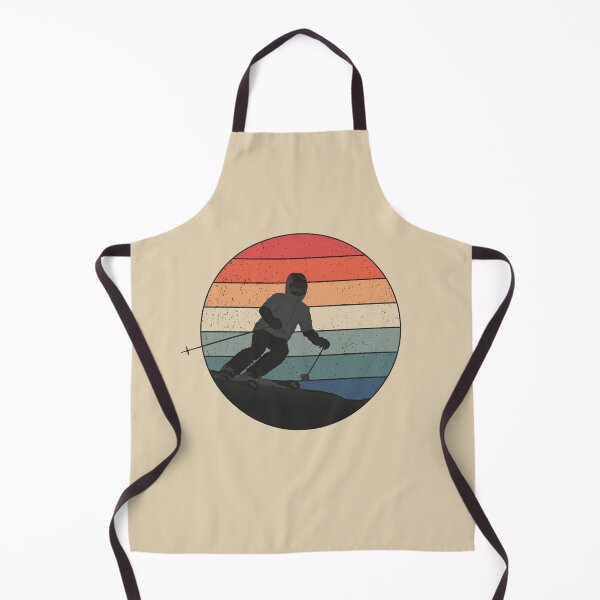 Item preview, Skiing downhill in sunset designed and sold by minimedium.
