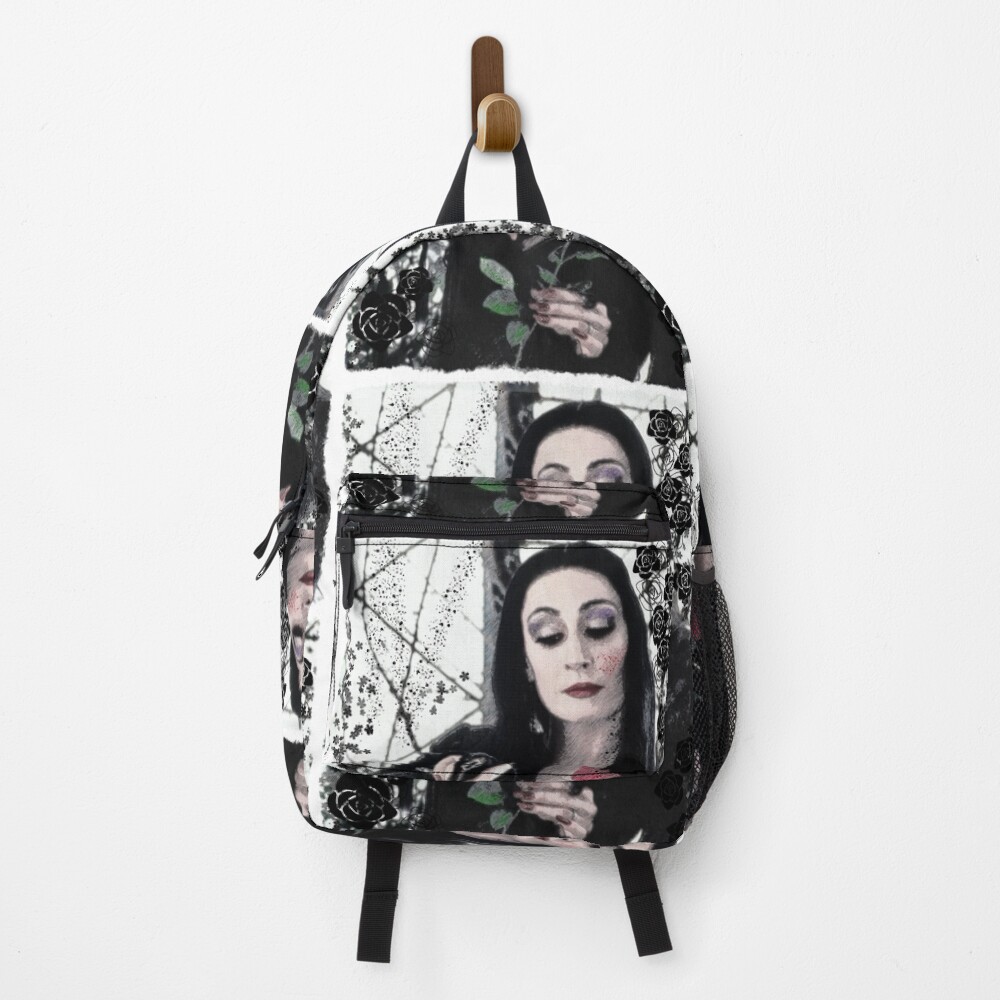 Morticia Addams Rose backpack Morticia Addams Backpacks for Sale | Redbubble main image 4