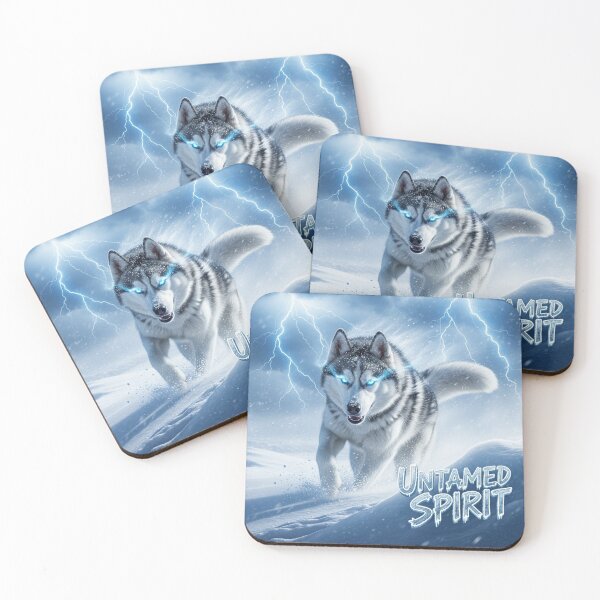 Item preview, Untamed Spirit Husky designed and sold by PetJoyPrintsCO.