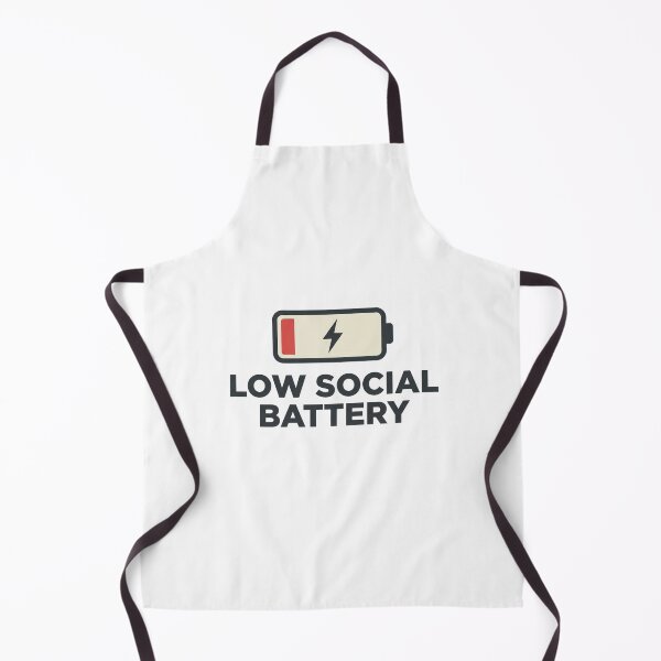 Item preview, Low Social Battery designed and sold by Gen X Gang.