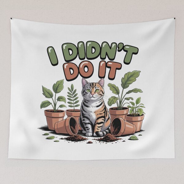 Item preview, I Didn't Do It Cat designed and sold by J-CCreations.