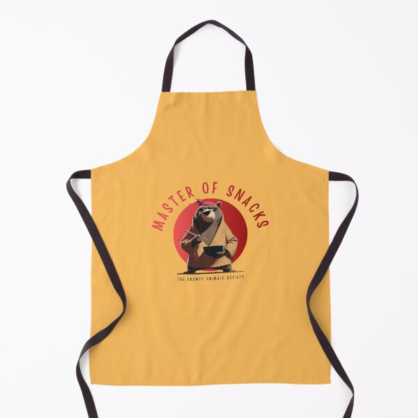 Item preview, Master of Snacks – Grumpy Bear Martial Arts Funny Illustration designed and sold by grumpyanimals.