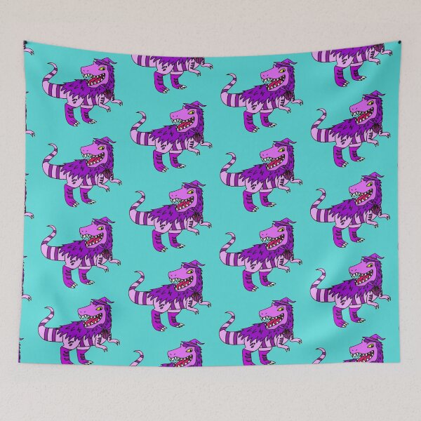 Item preview, T Rex Wizard designed and sold by Lydia Conder.