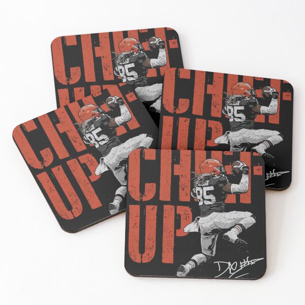 Item preview, David Njoku Cleveland Chief Up designed and sold by ZWINGO.