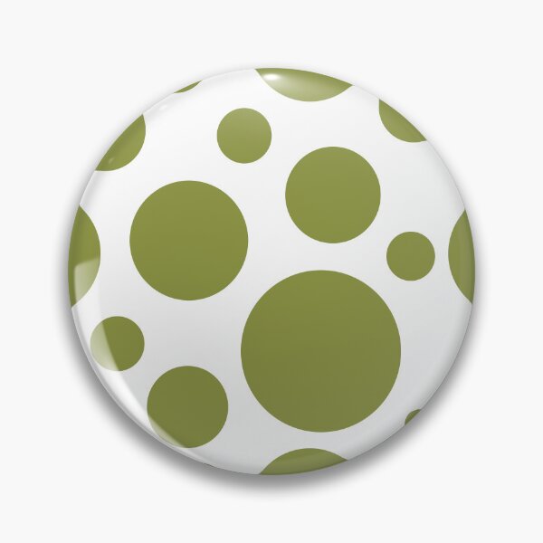 Item preview, Minimalist: Olive Circles on White designed and sold by BreisaBurman.