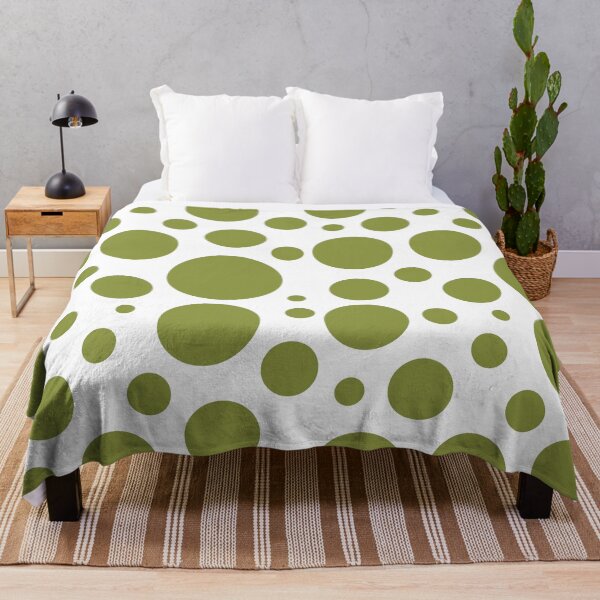 Item preview, Minimalist: Olive Circles on White designed and sold by BreisaBurman.