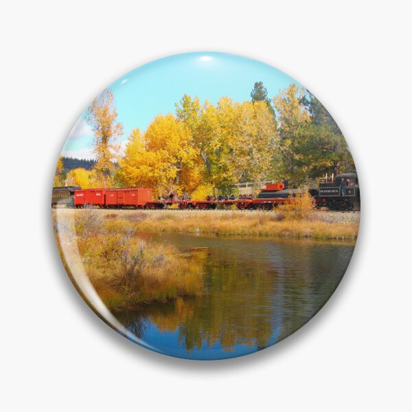 Item preview, Sumpter Valley Railroad against Fall Color designed and sold by jklune.