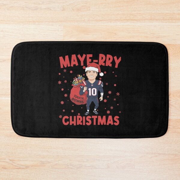 Item preview,  Drake Maye Santa Claus Christmas Touch Downs New England Patriots designed and sold by ZWINGO.