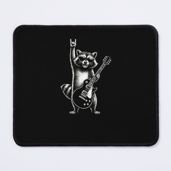 Item preview, Raccoon Rock Music Band Guitar designed and sold by Mirandalab.