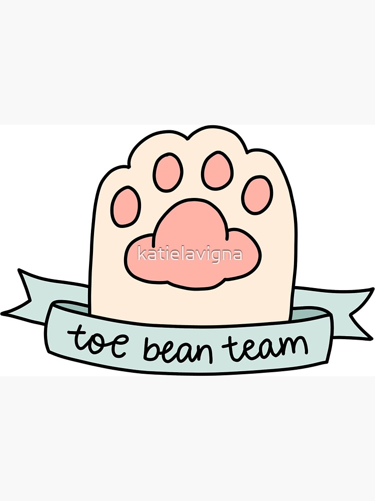 toe bean team by katielavigna