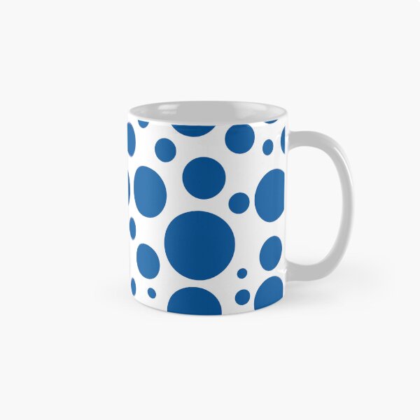 Item preview, Minimalist: Blue Circles on White designed and sold by BreisaBurman.