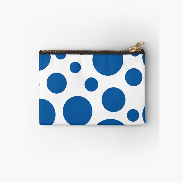Item preview, Minimalist: Blue Circles on White designed and sold by BreisaBurman.