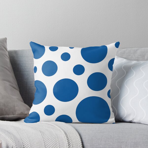 Item preview, Minimalist: Blue Circles on White designed and sold by BreisaBurman.