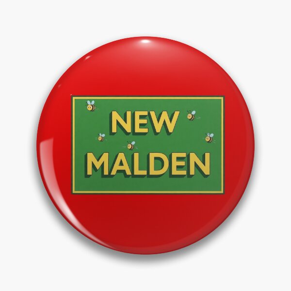 Artikelvorschau, New Malden (Südwest-London) entworfen und verkauft von Vintage Vista Stickers.