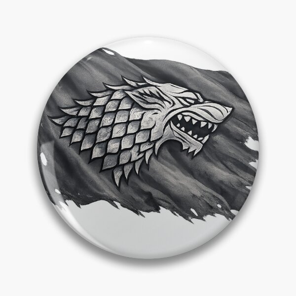 Item preview, Dire Wolf Sigil Waving Banner – Dark Fantasy Wolf Crest Design designed and sold by GarnerSupplyCo.