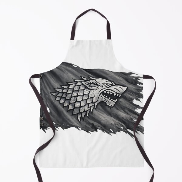 Item preview, Dire Wolf Sigil Waving Banner – Dark Fantasy Wolf Crest Design designed and sold by GarnerSupplyCo.