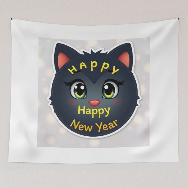 Item preview, Festive New Year Countdown Sticker   designed and sold by Teewave-Ashish.
