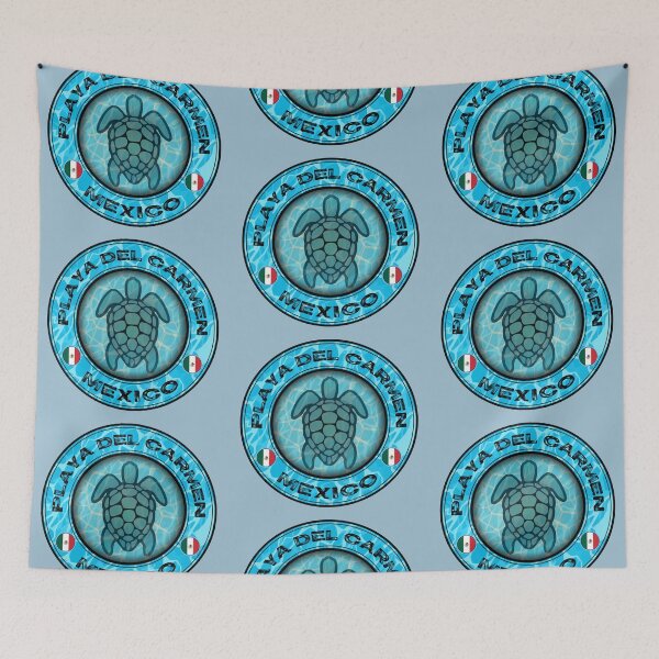 Item preview, Playa Del Carmen Mexico sea turtle vintage designed and sold by studioss76.