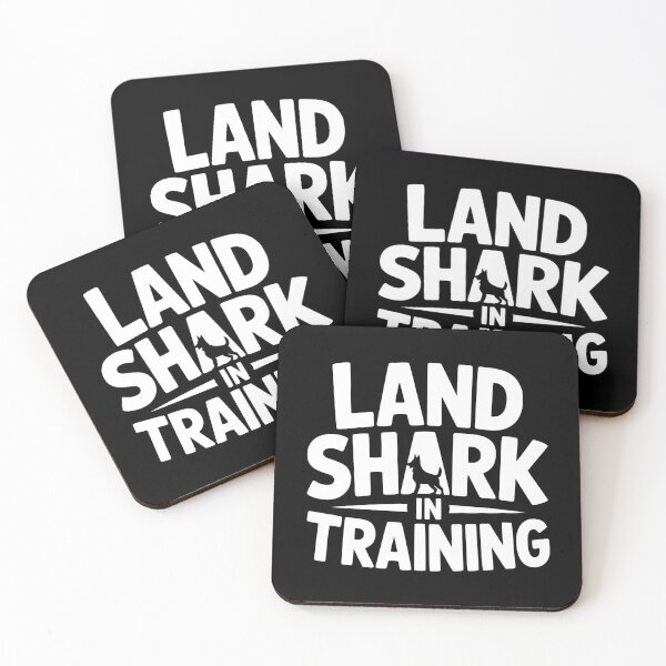 Item preview, Land Shark In Training German Shepherd designed and sold by theartfulaspie.