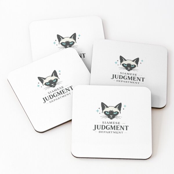 Item preview, Siamese Cat Jugment face designed and sold by edman765.