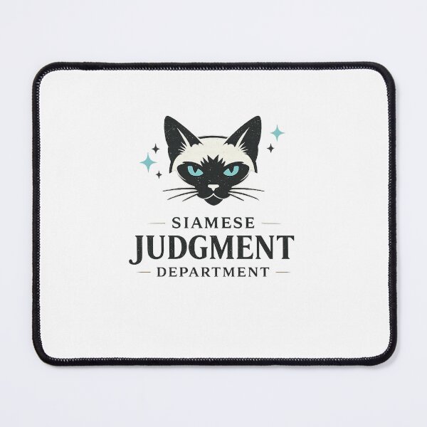 Item preview, Siamese Cat Jugment face designed and sold by edman765.