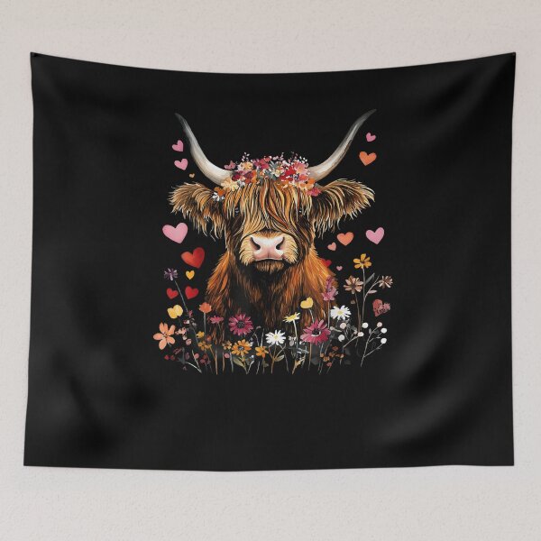 Item preview, Scottish Highlander Cow designed and sold by Mirandalab.