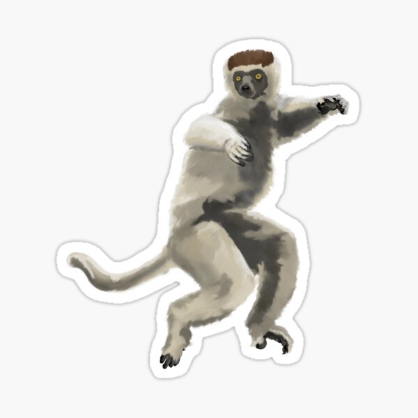 Sifaka Sticker