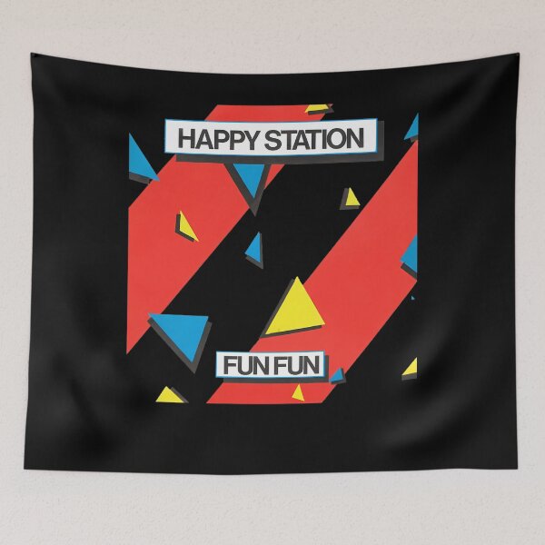 Item preview, Happy Station Fun Fun Italo Disco Band designed and sold by yoyogoda.