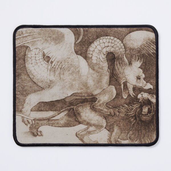 Item preview, Fight between A Dragon and a Lion - Leonardo DaVinci designed and sold by RickE.