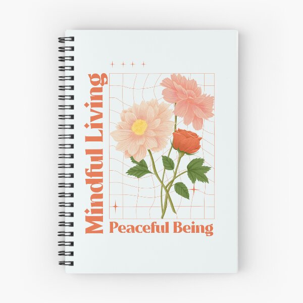 Item preview, Mindful Living Peaceful Being Living Simple designed and sold by Sachie's Studio.