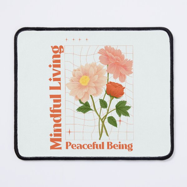 Item preview, Mindful Living Peaceful Being Living Simple designed and sold by Sachie's Studio.