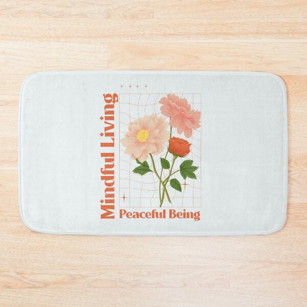 Item preview, Mindful Living Peaceful Being Living Simple designed and sold by Sachie's Studio.