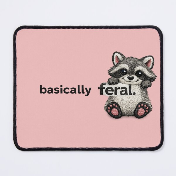 Item preview, Basically feral. designed and sold by MilkingChickens.
