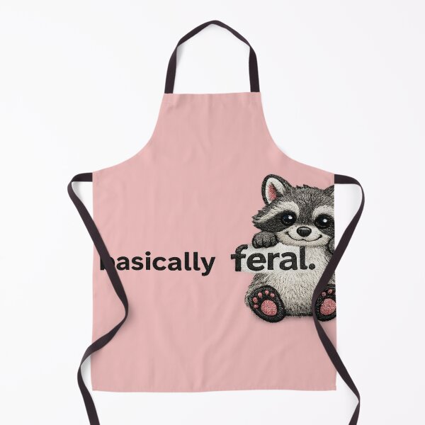 Item preview, Basically feral. designed and sold by MilkingChickens.