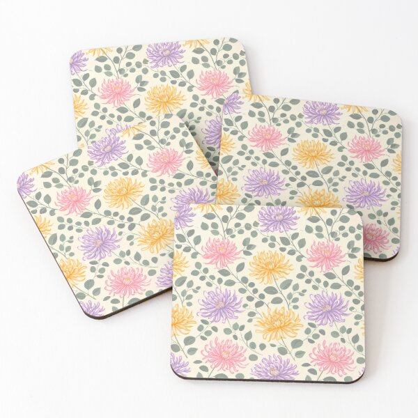 Item preview, Spider Mums Chrysanthemum and Eucalyptus designed and sold by scicilysimonee.