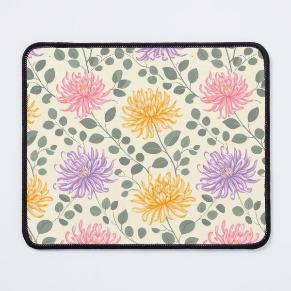 Item preview, Spider Mums Chrysanthemum and Eucalyptus designed and sold by scicilysimonee.