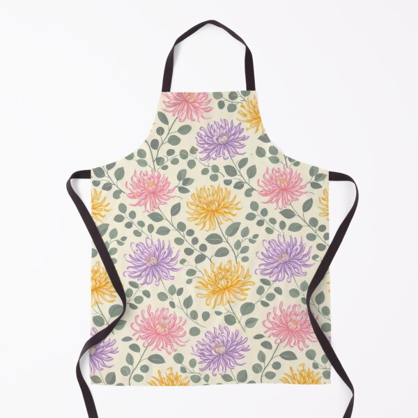 Item preview, Spider Mums Chrysanthemum and Eucalyptus designed and sold by scicilysimonee.