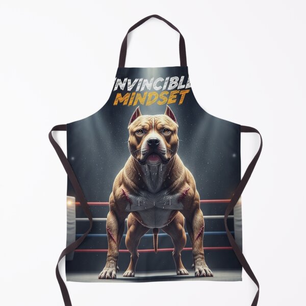 Item preview, Invincible Mindset Pitbull designed and sold by PetJoyPrintsCO.