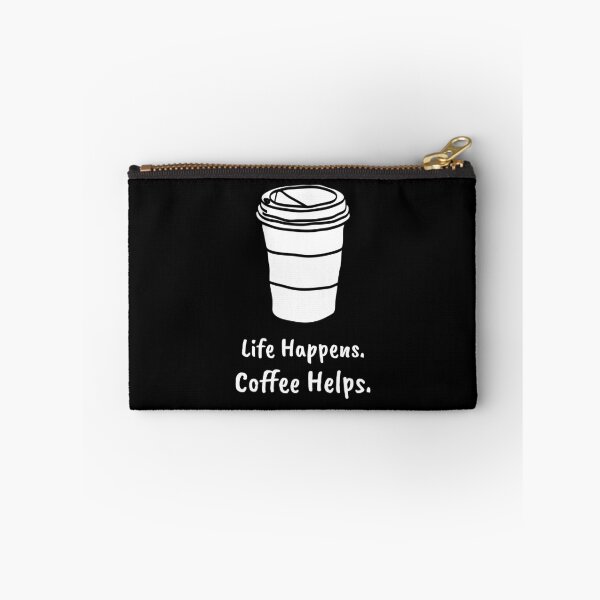 Item preview, Life Happens. Coffee Helps. designed and sold by yalcoholic.