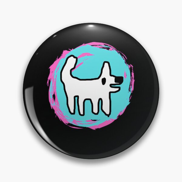 Item preview, Happy Dog Crappy Dog Swirly Sticker Fun designed and sold by yoyogoda.