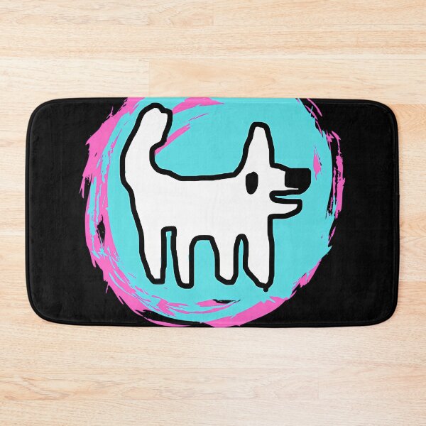 Item preview, Happy Dog Crappy Dog Swirly Sticker Fun designed and sold by yoyogoda.