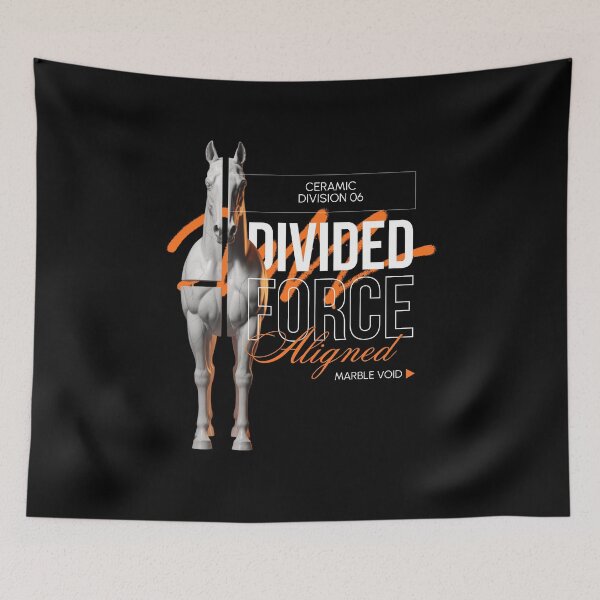 Item preview, Divided Force – Modern Greek Statue Glitch Aesthetic designed and sold by Marble Void.