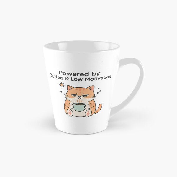 Item preview, Grumpy Cat holding coffee designed and sold by Little Lessons.