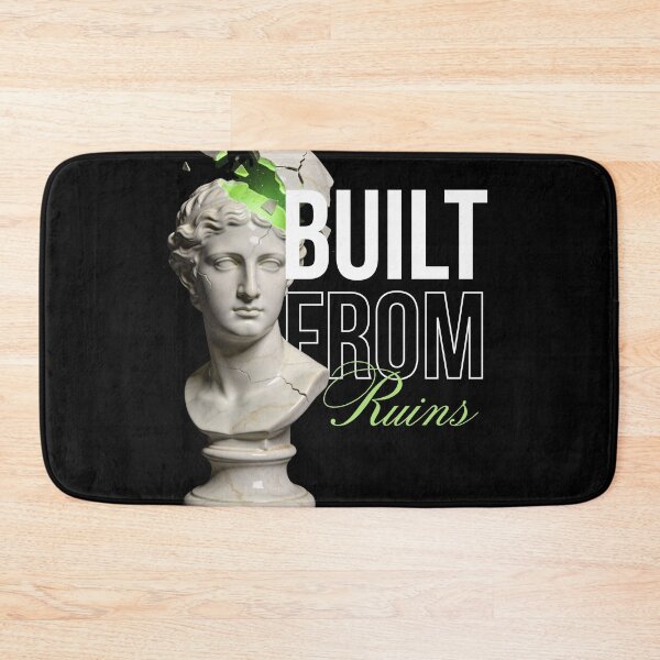 Item preview, Built From Ruins – Motivational Greek Statue Aesthetic designed and sold by Marble Void.