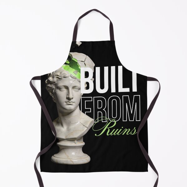 Item preview, Built From Ruins – Motivational Greek Statue Aesthetic designed and sold by Marble Void.