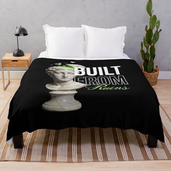 Item preview, Built From Ruins – Motivational Greek Statue Aesthetic designed and sold by Marble Void.