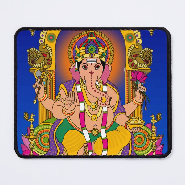 Item preview, Lord Ganesha Artwork – Sacred Elephant God Spiritual Illustration designed and sold by Harshit_Digital_Arts.