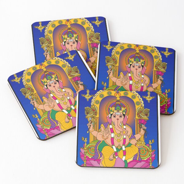 Item preview, Lord Ganesha Artwork – Sacred Elephant God Spiritual Illustration designed and sold by Harshit_Digital_Arts.