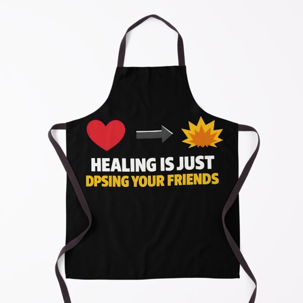 Item preview, Healing Is Just DPSing Your Friends designed and sold by TeeTimeTreasure.